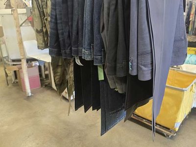 Dry Cleaning Of Denim Pants