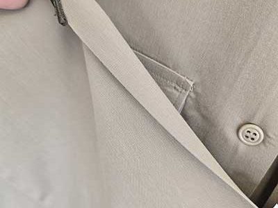 Military Uniform Crease Repair
